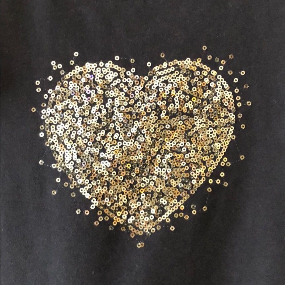 {Kensie} -Size 5- Sequin Hearts Dress - Picture 5 of 7